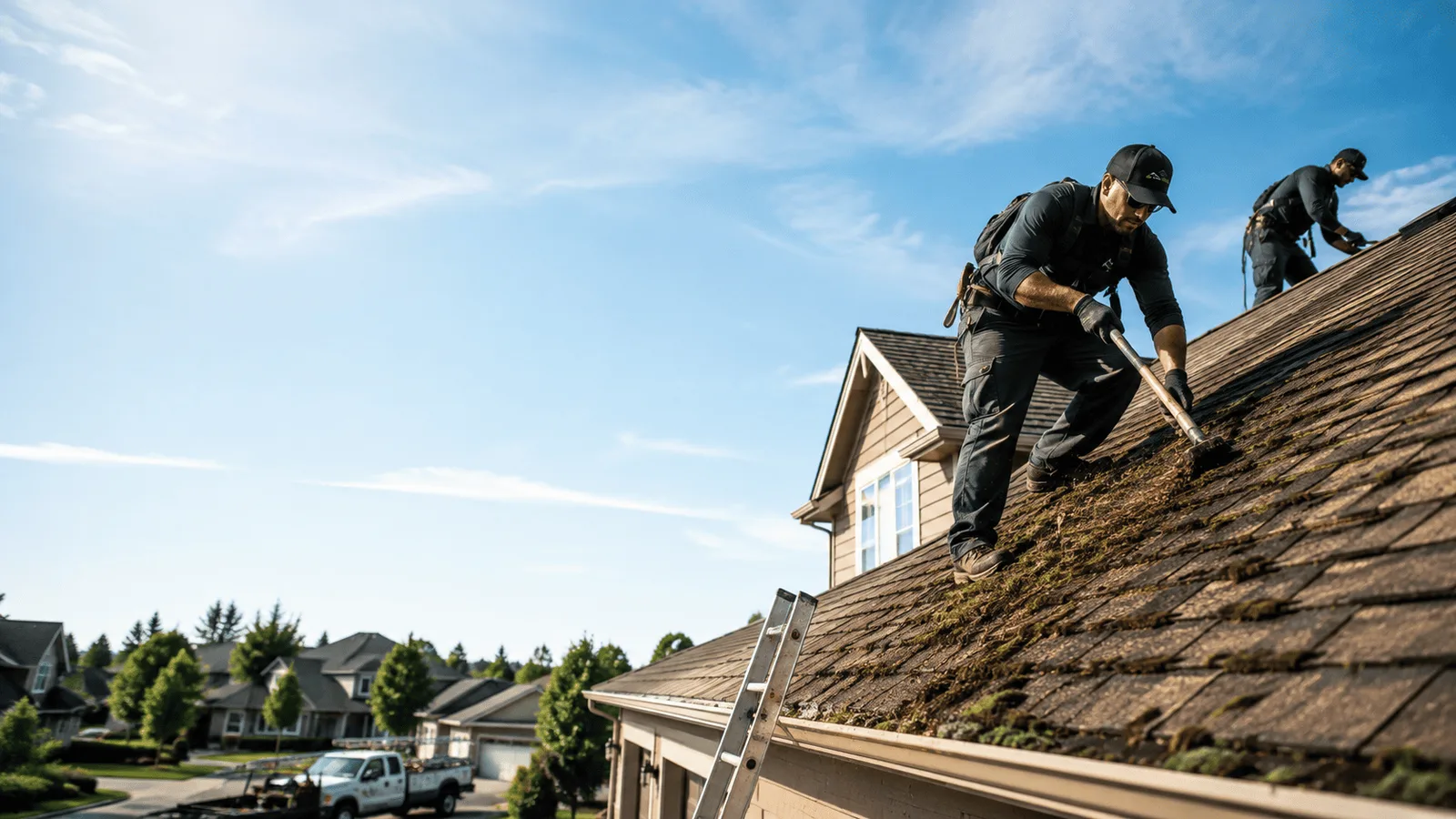 Roof Moss Removal in Nevada, TX near me